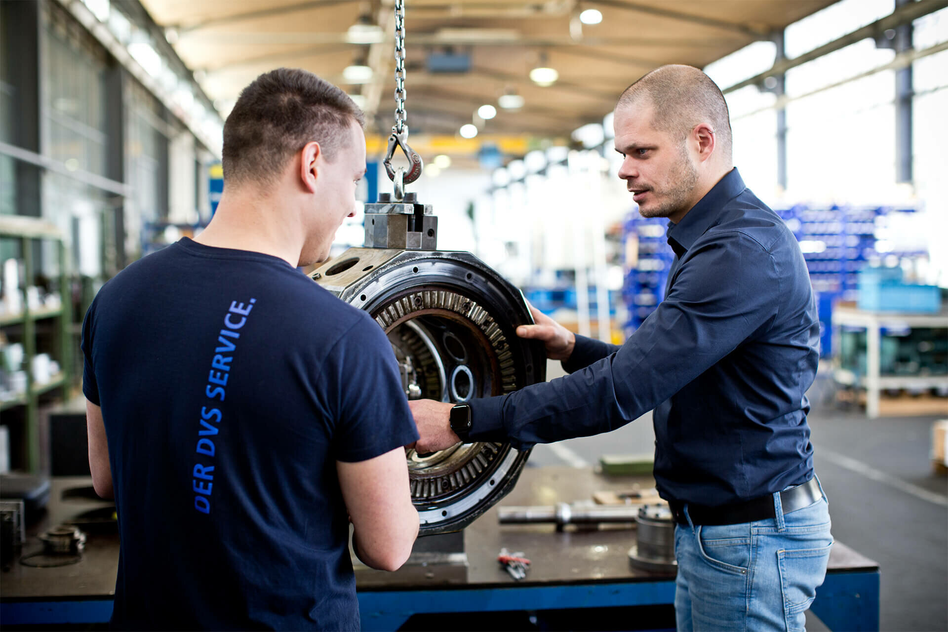 Traditioneller Maschinenservice