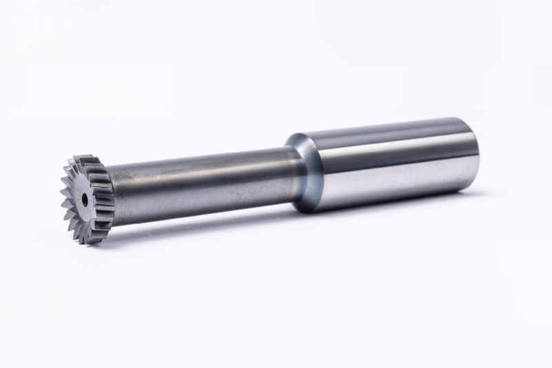 Schaftwerkzeug mit Treppenschliff und Spüldurchführung